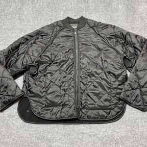 Frontline Call Of Duty Jacket Mens 2XL Black Quilted Thinsulate Lined Insulated